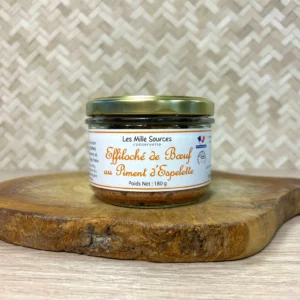 Effiloché de boeuf au piment d'espelette 🇫🇷 - 1406
