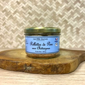 Rillettes de porc aux châtaignes 🇫🇷