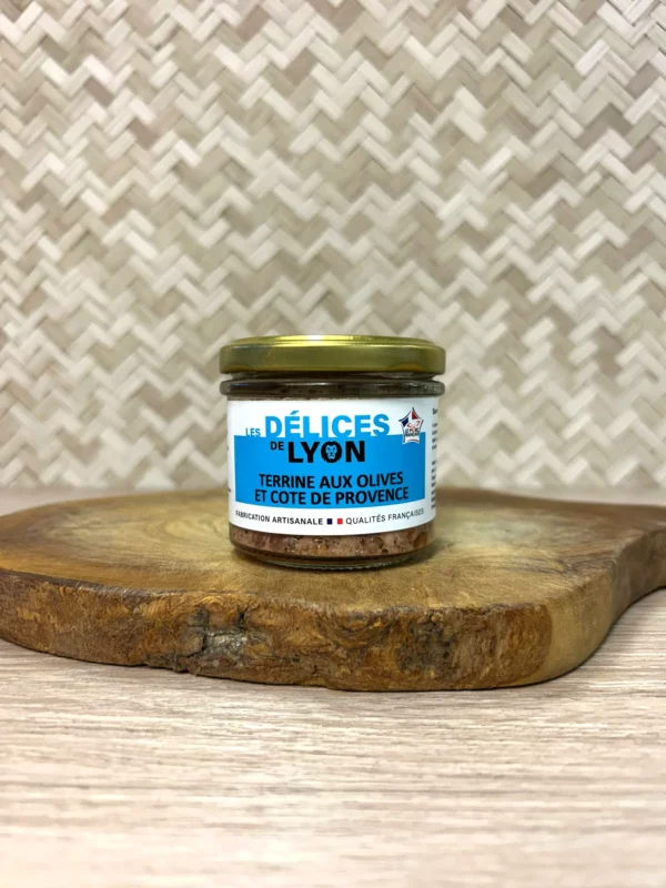 Terrine aux olives et cote de provence 90gr 🇫🇷 - 303
