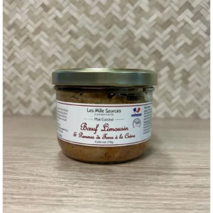 Boeuf limousin & pomme de terre à la crème 🇫🇷 - 1 pers
