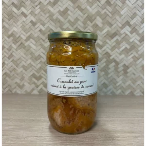 Cassoulet au porc cuisiné à la graisse de canard  🇫🇷 - 2 pers