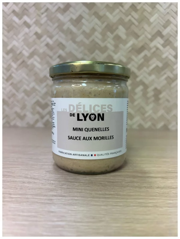 Mini quenelles sauce aux morilles 🇫🇷 - 380gr